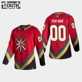 Vegas Golden Knights Hockeydrakt Custom 2020-2021 Reverse Retro Authentic - Barn
